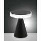 Lampada da tavolo a Led dimmerabile struttura in metallo dal design moderno