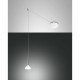 Lampada a sospensione a LED con struttura in metallo dal design moderno