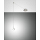 Lampada a sospensione a LED con struttura in metallo dal design moderno
