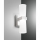 Applique da parete a LED grande con struttura in metallo dal design moderno
