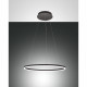 Lampada a sospensione rotonda a LED in metallo dal design moderno