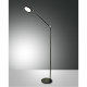 Piantana moderna orientabile a LED dimmerabile con struttura in metallo