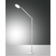 Piantana moderna orientabile a LED dimmerabile con struttura in metallo