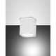 Faretto da soffitto 1 luce a risparmio energetico con struttura in alluminio