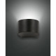 Applique da parete per esterno a LED con struttura in alluminio e vetro