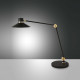 Lampada da scrivania a LED struttura e paralume in metallo dalle linee moderne