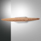 Lampada da parete a led con diffusore legno e acrilico dallo stile moderno