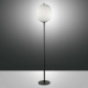 Lampada da terra Piantana con diffusore in vetro soffiato dallo stile moderno