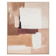 Quadro astratto dipinto a mano con acrilici su tela Desert Echo 120x150