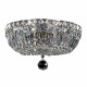 Lampadario in cristallo con taglio diamante in stile classico