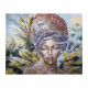 Dipinti figurativo dipinto a mano su tela "La Mia Africa" 150x120