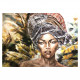 Dipinti figurativo dipinto a mano su tela "La Mia Africa" 150x120