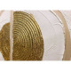 Dipinto astratto moderno realizzato a mano su tela "Black and gold 2" 90x120