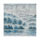 Dipinto moderno a tema natura "Nebbia incantata" 120x120