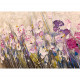 Dipinto moderno con paesaggio su tela 80x80 "Verso l'Estate"