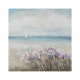 Dipinto moderno con paesaggio su tela 80x80 "Verso l'Estate"