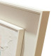 Quadro astratto con cornice dipinto a mano su tela di cotone Blues 114x144