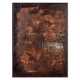 Quadro astratto dipinto a mano con acrilici su tela Ground 110x150