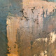 Quadro astratto dipinto a mano con acrilici su tela Ground 110x150