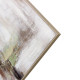 Quadro astratto dipinto a mano con acrilici su tela Serenity 150x100
