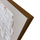 Quadro astratto dipinto a mano con acrilici su tela Spatula 60x90
