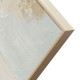 Quadro astratto dipinto a mano su tela di cotone con cornice Basil 70x150