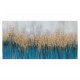 Quadro astratto in stile moderno dipinto su tela in cotone 150x70 "Blue Art"