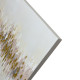 Quadro astratto moderno dipinto a mano con acrilici su tela Golden Raisin 150x70