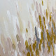 Quadro astratto moderno dipinto a mano con acrilici su tela Golden Raisin 150x70
