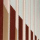 Quadro astratto moderno dipinto a mano su tela di cotone Bahaus 1 60x80