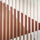 Quadro astratto moderno dipinto a mano su tela di cotone Bahaus 1 60x80