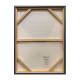 Quadro astratto moderno dipinto a mano su tela di cotone Bahaus 1 60x80