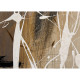 Quadro astratto moderno dipinto a mano su tela di cotone "Cream" 90x120