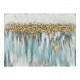 Quadro astratto moderno dipinto a mano su tela "Horizon" 120X90