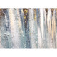Quadro astratto moderno dipinto a mano su tela "Horizon" 120X90