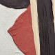 Quadro astratto moderno realizzato a mano su tela Patchwork 1 100x100