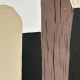quadro astratto realizzato a mano con acrilici su tela Patchwork 2 80x100