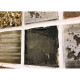 Quadro contemporaneo astratto dipinto a mano su tela in cotone "Mosaic" 150x50