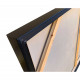 Quadro figurativo contemporaneo con cornice dipinto a mano "Sunrise" 120x80