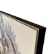 Quadro figurativo contemporaneo con cornice dipinto a mano "Sunrise" 120x80