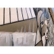 Quadro figurativo contemporaneo con cornice dipinto a mano "Sunrise" 120x80