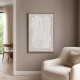 Quadro moderno astratto dipinto a mano con acrilici su tela Balai 60x90