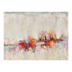 Quadro moderno astratto dipinto a mano su tela 150x110 "Orizzonte di colori"