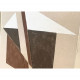 Quadro moderno astratto dipinto a mano su tela "Brown Shapes" 60X80