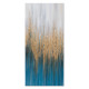 Quadro moderno astratto dipinto a mano su tela "High Blue Art" 70x150