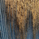 Quadro moderno astratto dipinto a mano su tela "High Blue Art" 70x150