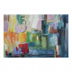Quadro moderno astratto dipinto a mano su tela "Pittura Astratta" 120x80