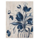 Quadro naturalistico dipinto a mano con acrilici su tela Ikebana 60x80