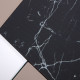 Specchio da parete dal design moderno effetto marmo nero "Marquinia 2"
