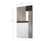 Specchio da parete dal design moderno effetto marmo nero "Marquinia 2"